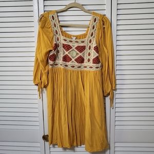 Crochet Detail Dress